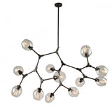 Organic Chandelier Black Large By Artcraft
