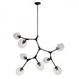 Organic Chandelier Vintage Brass Medium By Artcraft