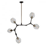 Organic Chandelier Vintage Brass Small By Artcraft