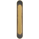 Petra Rounded Linear Wall Lamp with Slate Accent