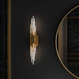 Organza Wall Light Aged Brass By Schonbek Beyond - Lifestyle View1