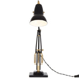 Original 1227 Brass Desk Lamp Jet Black By Anglepoise - Front View