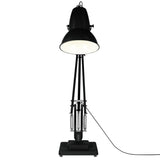 Original 1227 Giant Floor Lamp Jet Black Satin By Anglepoise - Front View