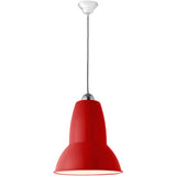 Original 1227 Giant Pendant Crimson Red By Anglepoise