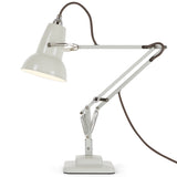 Original 1227 Mini Desk Lamp Linen White By Anglepoise - Side View1