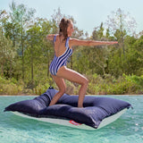 Original_Floatzac Floating Bean Bag Lounge Chair Dark Ocean By Fatboy Lifestyle View