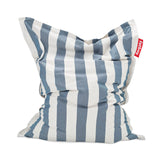 Original Outdoor Bean Bag Stripe Ocean Blue By Fatboy