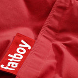 Original Stonewashed Bean Bag Red By Fatboy Detailed View