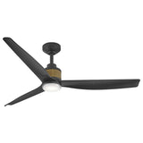 Oris 52” LED Smart Fan Matte Black By Hinkley