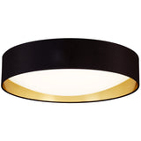 Orme Ceiling Light Large Black Gold By Eglo
