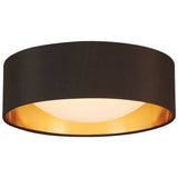 Orme Ceiling Light Small Black Gold By Eglo