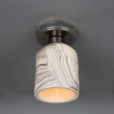 Osier Ceiling Light - Antique Silver