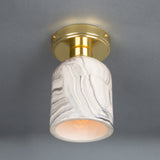 Osier Ceiling Light - Polished Brass
