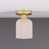 Osier Ceiling Light - Polished Brass