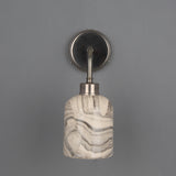 Osier Wall Light - Antique Silver