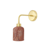 Osier Wall Light - Satin Brass