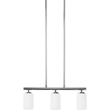Oslo Linear Chandelier — Chrome