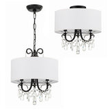 Othello Chandelier 14'' Matte Black