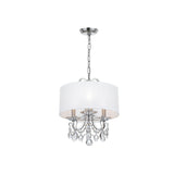 Othello Chandelier 14'' Polished Chrome