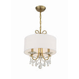 Othello Chandelier 14'' Vibrant Gold