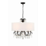 Othello Chandelier 24'' Matte Black