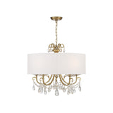 Othello Chandelier 24'' Vibrant Gold