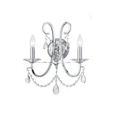 Othello Sconce 14'' Polished Chrome