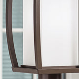 Bowen Outdoor Post Lantern Light lifestyle 2