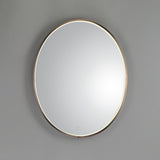 Oval LED Mirror by ET2 - 24" x 30" Anodized Bronze