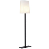 Ovale Floor Lamp Matt Black Silk Lacquered By Contardi