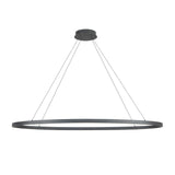 Ovale Pendant Light Black Large By Kuzco