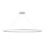 Ovale Pendant Light White Large By Kuzco