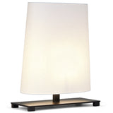 Ovale Table Lamp Small Matt Black Silk Lacquered By Contardi
