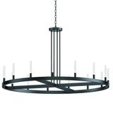 Ovation Chandelier Black by Maxim Lighting