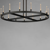 Ovation Chandelier Black by Maxim Lighting