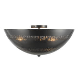 Overland Flush Mount — Urban Bronze