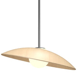 Oyster Round Pendant Medium Maple By Accord