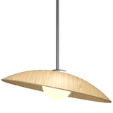 Oyster Round Pendant Medium Sand By Accord