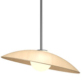 Oyster Round Pendant Small Maple By Accord