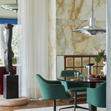 P376 Pendant Light Medium Aluminium By And Tradition Lifestyle View1