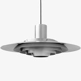 P376 Pendant Light Medium Aluminium By And Tradition