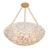 Palla 24.5'' Antique Gold Chandelier by Crystorama