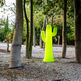 Pancho Floor Lamp - Lime With Cable, among trees