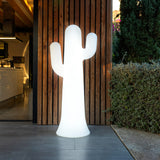 Pancho Floor Lamp - White With Cable, at an entrance