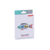 Parrotfish Wall Art, flat-pack packaging