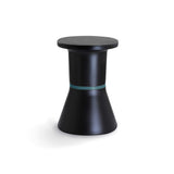 Pa.He.Ko Side Table - Pa, Black, Ocean Blue Ring