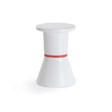 Pa.He.Ko Side Table - Pa, White, Red Ring