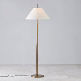 Clic Floor Lamp by Troy Lighting in Patina Brass - lifestyle 3