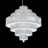PLAZA CHANDELIERBY SCHONBEK, OPTIC CRYSTAL, | CASA DI LUCE LIGHTING