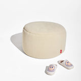 Point Large Sherpa Ottoman & Footrest Indoor Use by Fatboy